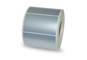 DECAL GIẤY MÀU BẠC MỜ  45MM X 20MM