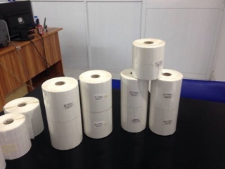 In mã vạch chất lượng cao với giấy in bill K80